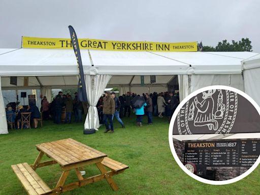 How much a pint will cost at the Great Yorkshire Show 2024 - and it's not cheap