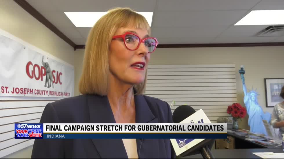 Indiana Lt. Gov. Suzanne Crouch makes local campaign stop