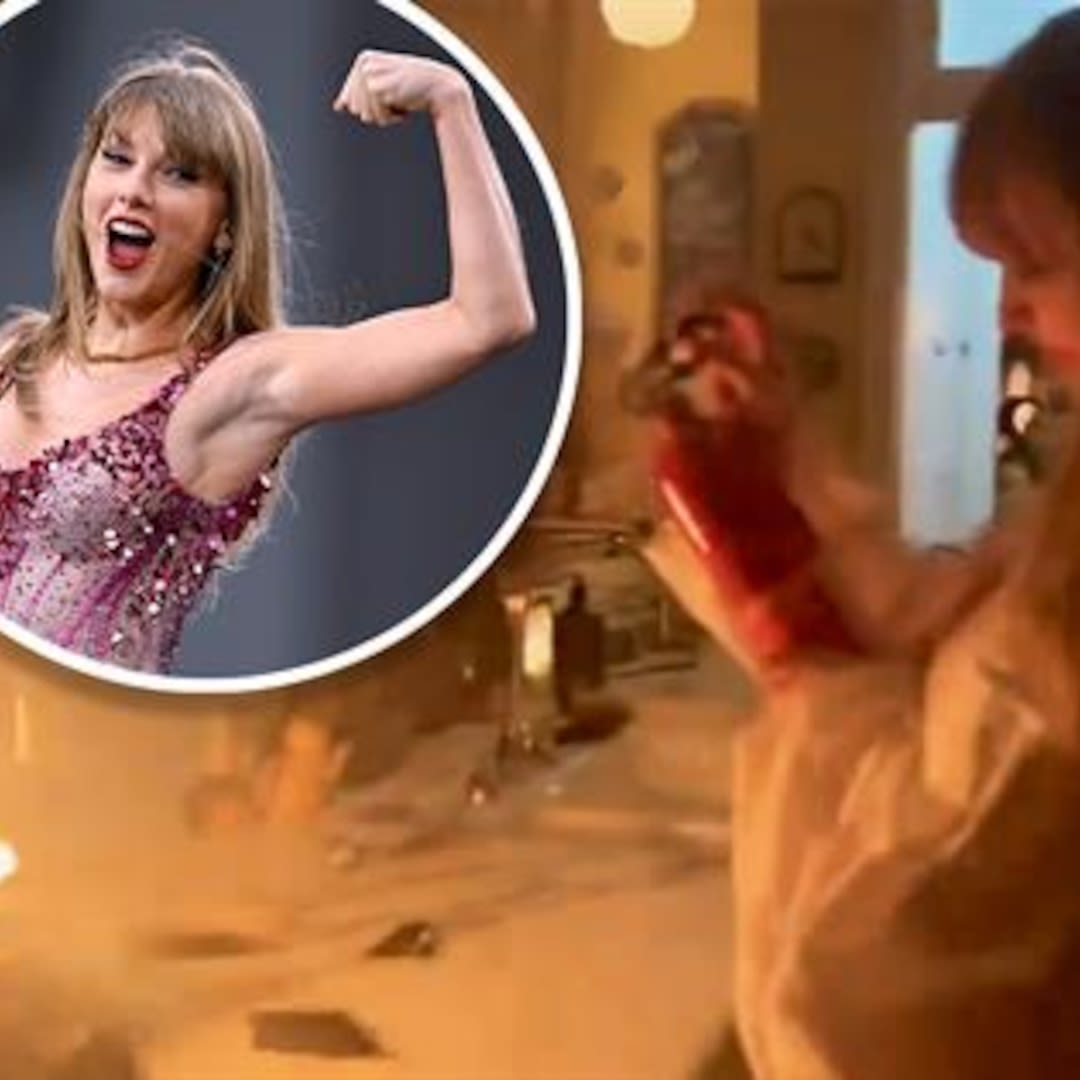 See Video of Taylor Swift Putting Out Fire in Her Home: "Our Purses Are Ruined" - E! Online
