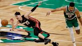 Why did the Boston Celtics fail to adjust to the Miami Heat in Game 2?