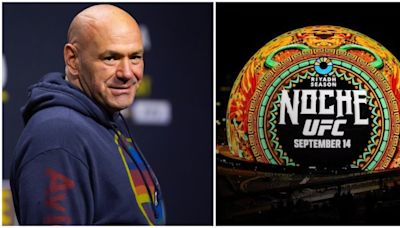 Dana White announces full card for UFC Sphere event - two title fights confirmed
