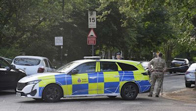 Police arrest man after British soldier was stabbed and seriously hurt in attack near barracks