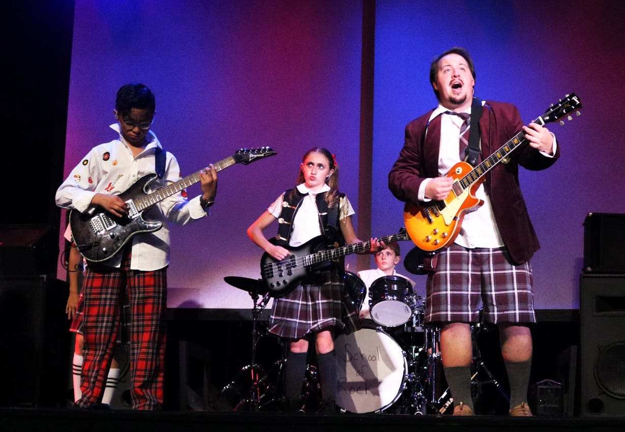 Cast's talent, enthusiasm shine in 'School of Rock' at Croswell Opera House