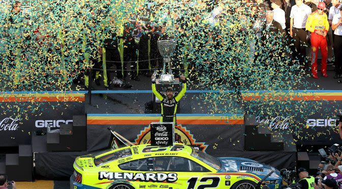 Ryan Blaney nominated for 2024 ESPY Award for 'Best Driver'