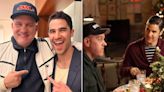 Darren Criss reunites with 'Glee' father-in-law Mike O'Malley