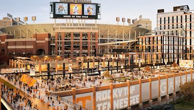 Neyland Stadium entertainment district will be big. It will change Tennessee game days forever