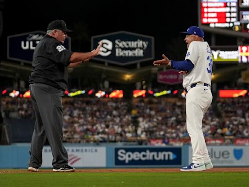 Everything fell apart for the Dodgers in the sixth inning of loss to the Phillies