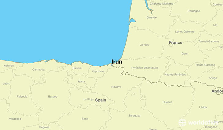 Irun, Spain? / Where is Irun, Spain Located in The World? / Irun Map ...