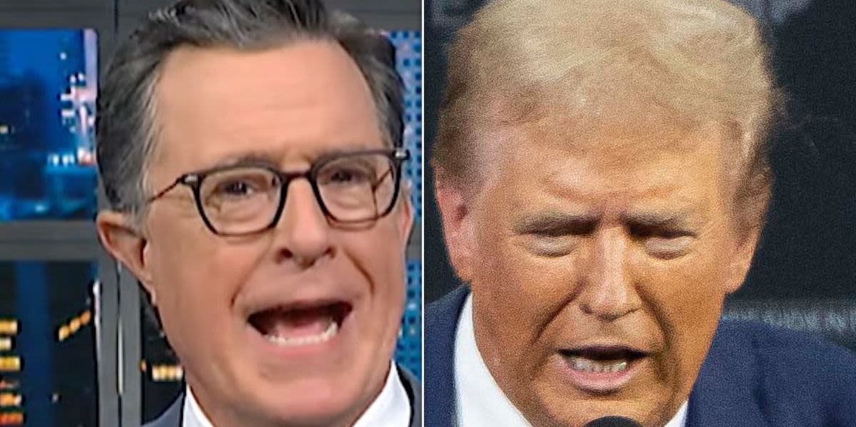 Stephen Colbert Taunts GOP For Bizarre Reminder Of 'Trump's Most Embarrassing Moment'