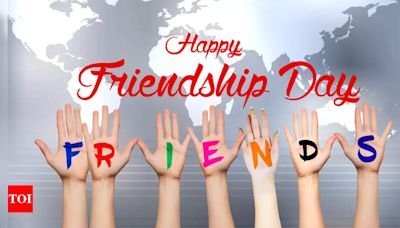 Friendship Day Wishes & Messages: Happy Friendship Day 2024: Images, Quotes, Wishes, Messages, Cards, Greetings, Pictures and GIFs | - Times of...