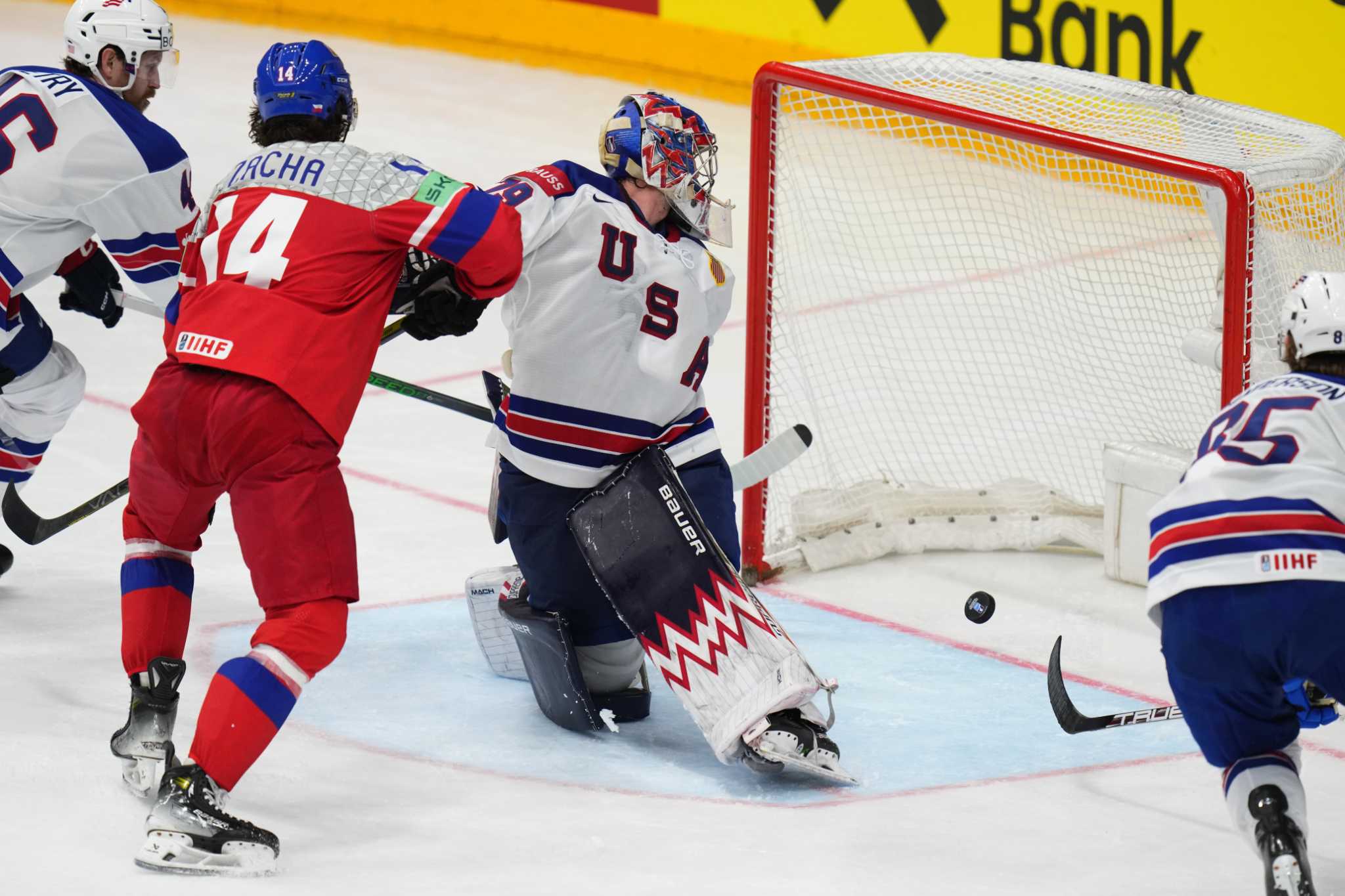 Canada beats Slovakia 6-3, Switzerland tops Germany 3-1 to reach semifinals at hockey worlds