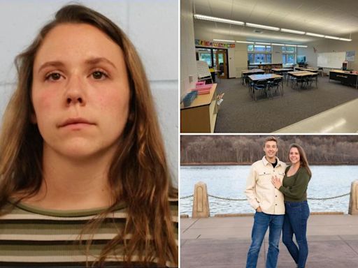 Wisconsin elementary school teacher, 24, busted for ‘making out’ with 5th-grader — three months before wedding