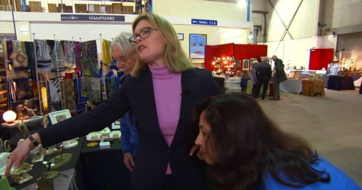 BBC Bargain Hunt fans turn on expert as she snaps at guest 'Put it down'