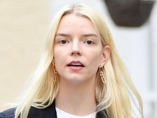 Anya Taylor-Joy steps out in London with actor Logi Thorvaldsson