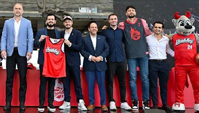 Diablos Rojos Basquetbol presentan jersey y confirman dónde jugarán en CDMX este 2024