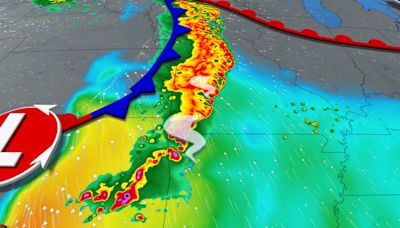 Strong tornadoes, 'giant' hail possible Monday as storms target U.S.