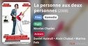 La personne aux deux personnes (film, 2008) - FilmVandaag.nl