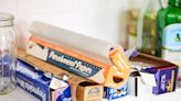 9 Brilliant Ways to Store Boxes of Foil, Parchment Paper, and Plastic Wrap