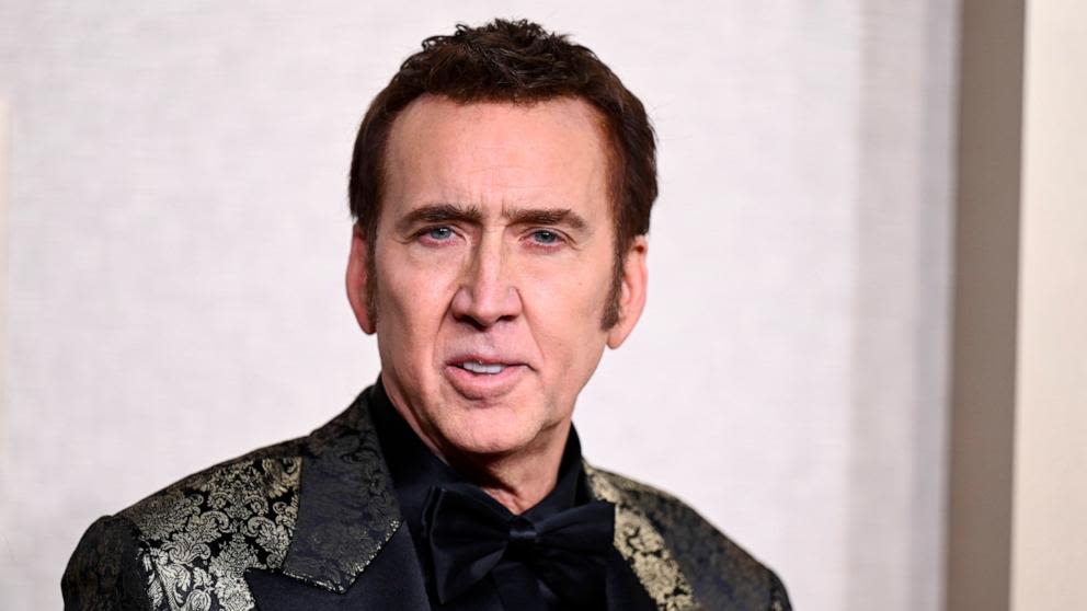 Nicolas Cage to star in live-action Spider-Man 'Noir' series