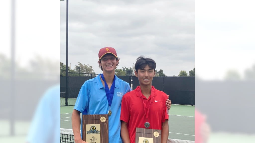 Corona del Mar’s historic Niels Hoffmann, Marina’s doubles dominate CIF-SS boys tennis individual finals