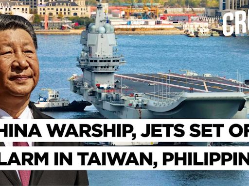 Taiwan Claims Chinese Aircraft Carrier Sailed Close To Philippines, Spots J-16 Jets & H-6 Bombers - News18