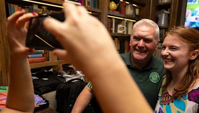 The real Bear makes triumphant Celtic cameo as 60 Washington diehards rejoice that Hoops are in town - Gannon's USA diary