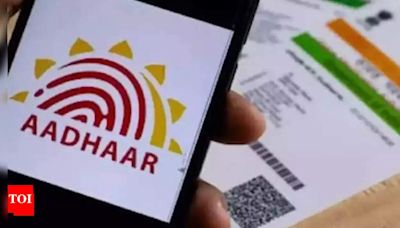 Aadhaar update online: How many times can you change your name on Aadhaar card? | - Times of India