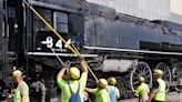 Taking pride in the fleet: Cleaning a Union Pacific steam locomotive - Trains