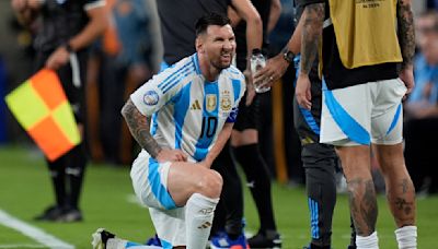 Lionel Messi to rest for Argentina's final Copa America group match against Peru with leg injury