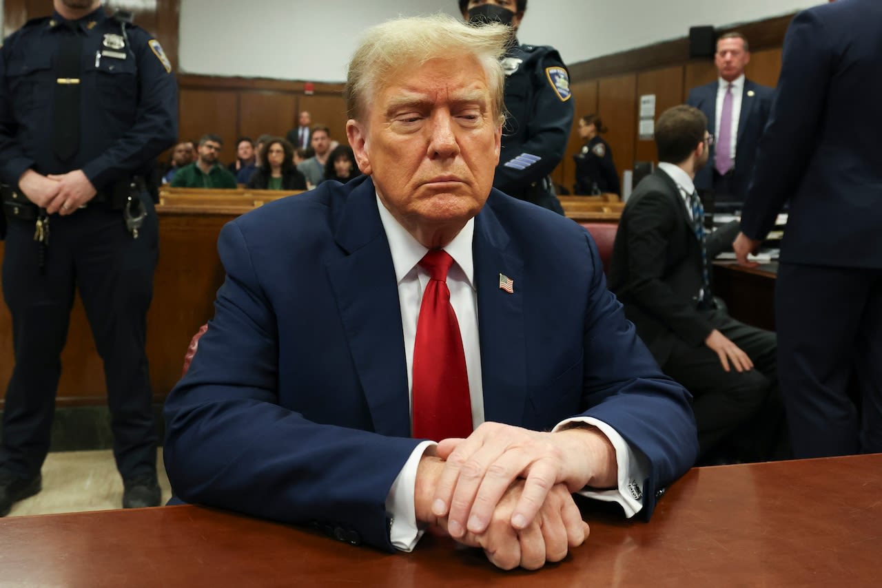 Trump explains why he’s falling asleep in court
