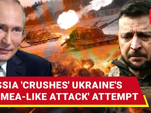 Russia Foils 'Crimea-Like' Attack Bid; 36 'Ukrainian Drones Shot Down' By Putin's Forces | Entertainment - Times of India Videos