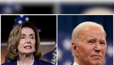 Nancy Pelosi privately told Biden he can't beat Trump in presidential race