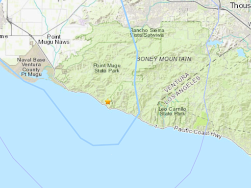 3.1 magnitude earthquake rattles Ventura County