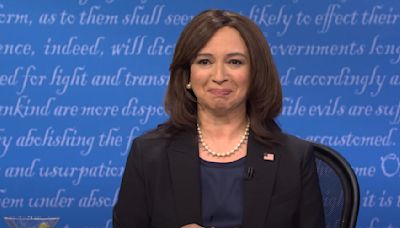 Maya Rudolph Returning as VP Kamala Harris for 'SNL' Season 50