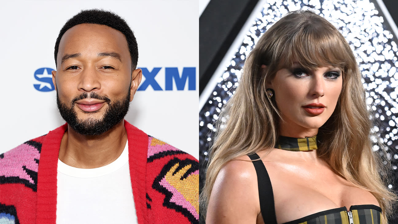 John Legend Praises Taylor Swift for Being “Willing to Take That Risk” With Kamala Harris Endorsement