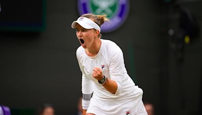 Barbora Krejcikova completes major QF singles set with Wimbledon win over Danielle Collins | Tennis.com