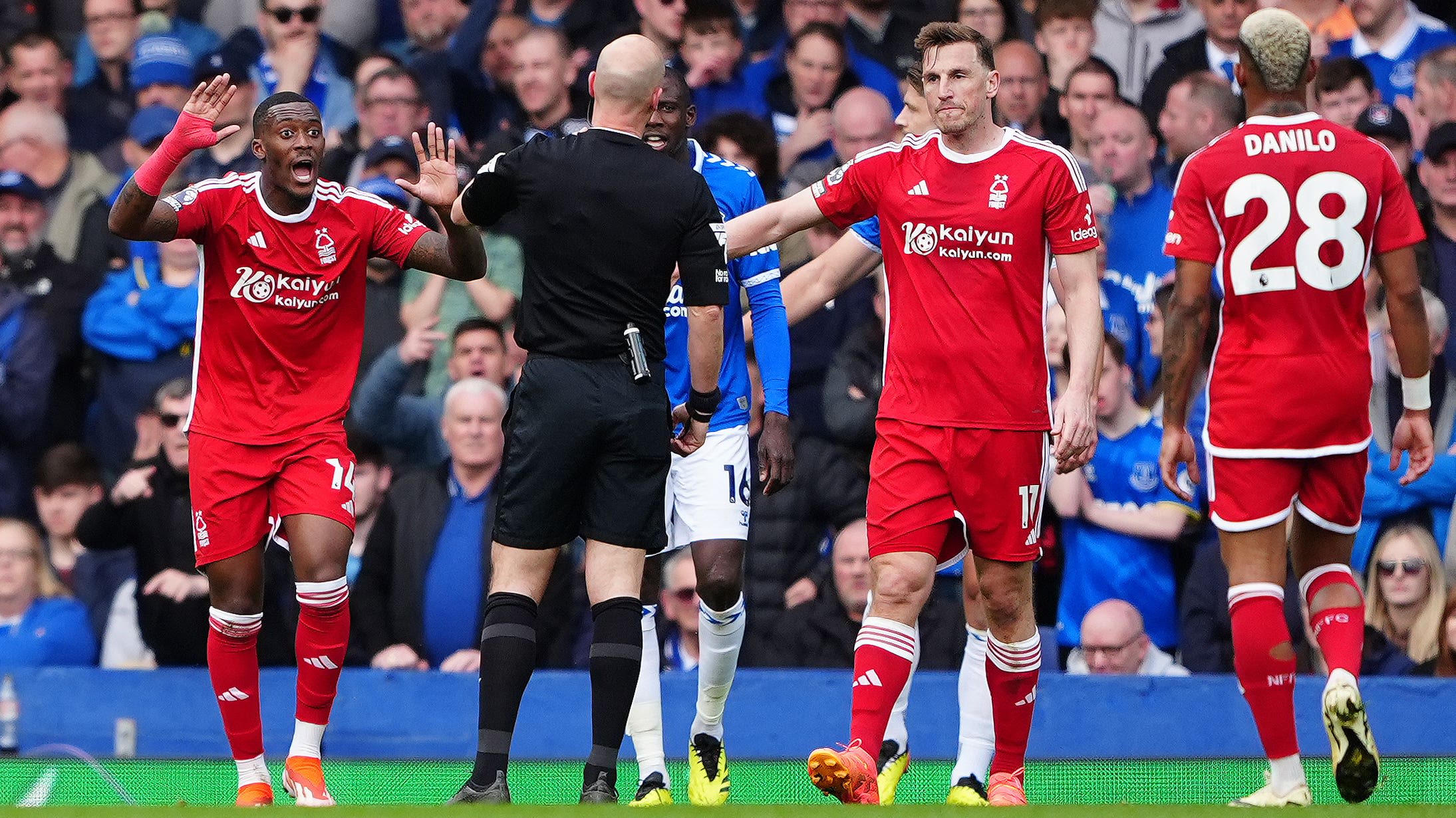 Howard Webb admits Forest should have had at least one penalty against Everton