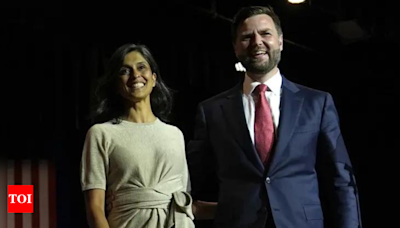 JD Vance criticized for 'weird' response to white supremacist attacks on wife Usha - Times of India