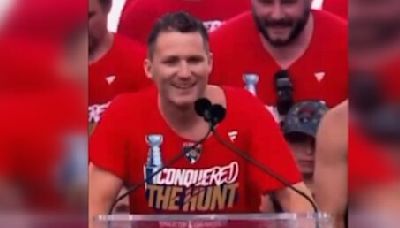 Tkachuk taunts Edmonton at Panthers Stanley Cup parade | Offside