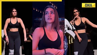 Watch: Kriti Sanon rehearses for her IIFA 2024 performance, grooves to Koi Yahan Nache Nache song in viral video