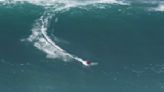 Rising Big Wave Surfer Polly Ralda Hits Rock Bottom on Nazaré Wipeout