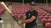 Kernels infielder Jose Salas practices the lost art of switch hitting