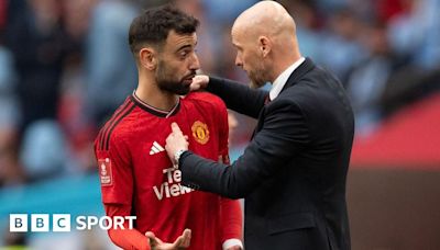 Man Utd: Bruno Fernandes will "definitely" stay - Erik ten Hag