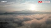 不必跑高山！豐沛水氣 埔里盆地現壯闊雲海（潘樵提供） - 自由電子報影音頻道