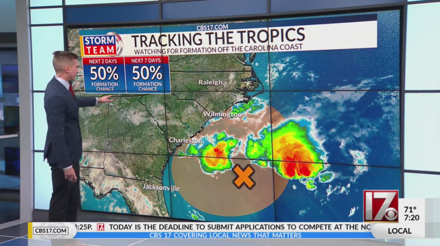 NC coast braces for 11 ft waves, tropical storm-force winds, flooding, torrential rain amid tropical system risk