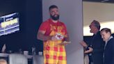 Jason Kelce Perfectly Supports Brother Travis and the Kansas City Chiefs With Bold Super Bowl Outfit