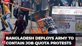 Bangladesh crisis: Army enforces curfew as student-led protests spiral; death toll reaches 115