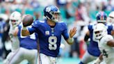 Daniel Jones leaves NY Giants game vs. Dolphins with neck injury
