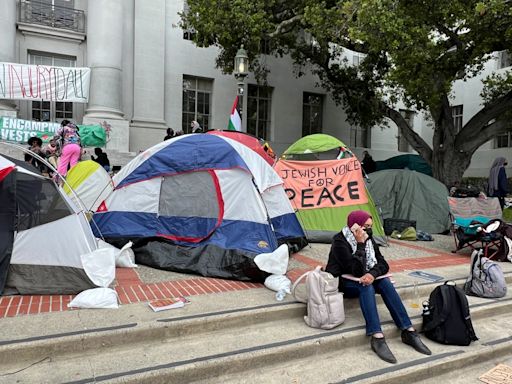 UC Berkeley protest against war in Gaza peaceful and growing