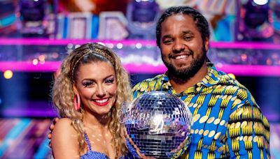 BBC Strictly Come Dancing winner says it's 'not the same' as he's supported in personal challenge